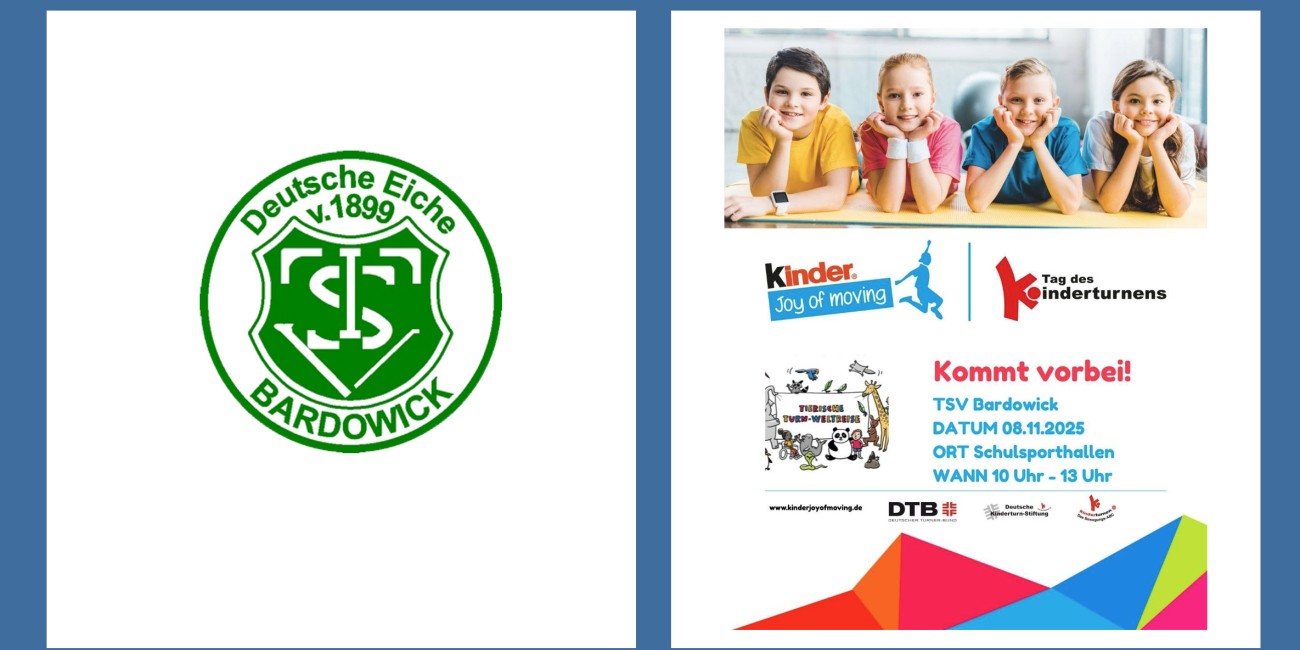 Tag des Kinderturnens beim TSV Bardowick