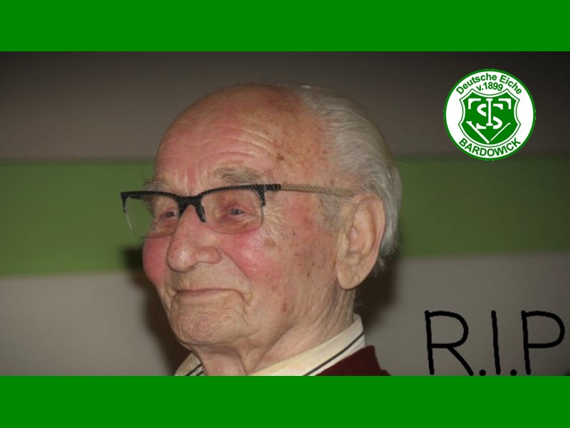 Otto Koch ist verstorben - er war 89 Jahre Mitglied beim TSV Bardowick