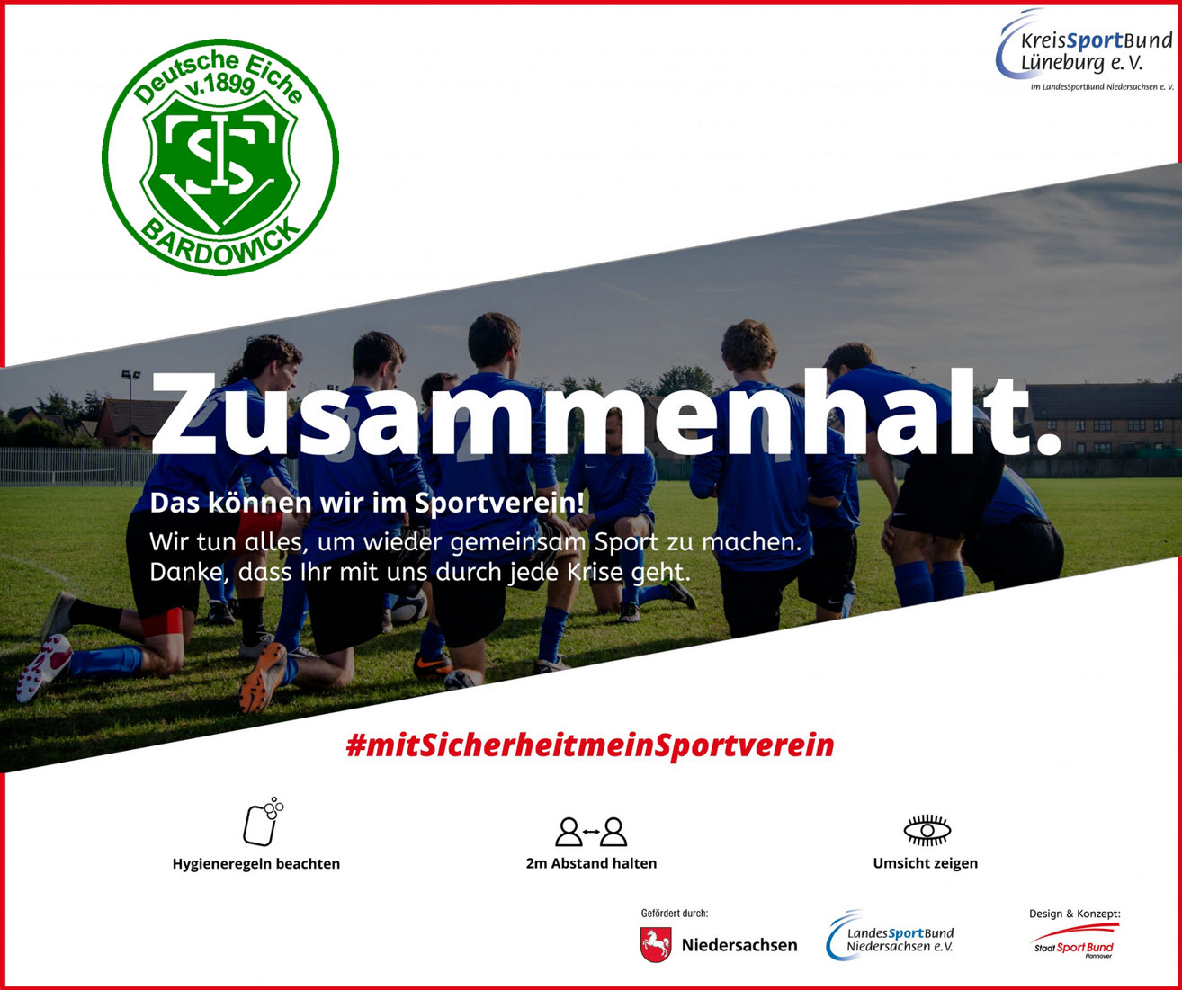Nochmaliger Aufruf zur Einhaltung der Corona-Auflagen