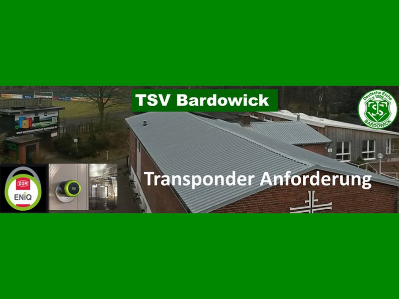 Schließanlage - bitte Transponder anfordern