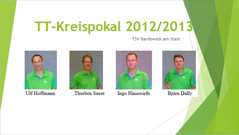 TT-Kreispokal 2012/2013