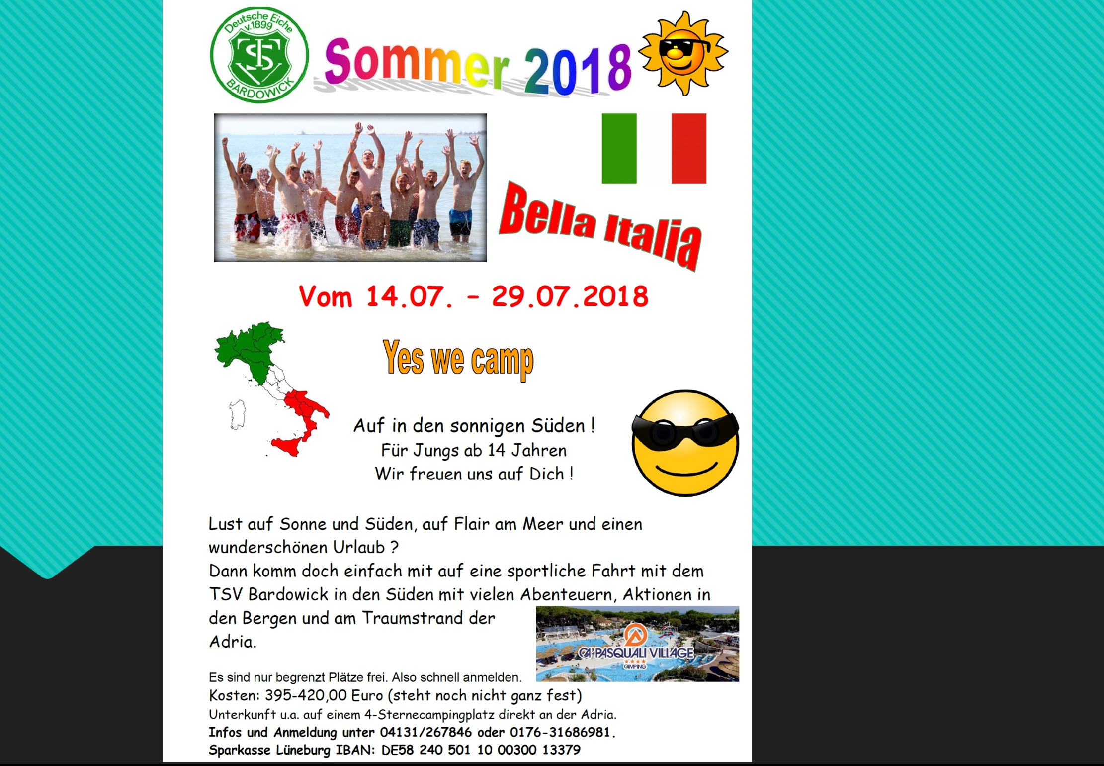 Sommer-Reise nach Italien - Interesse?