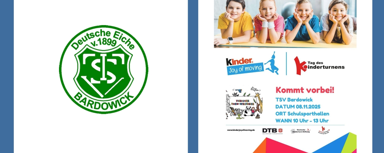 Tag des Kinderturnens beim TSV Bardowick
