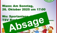 Laternenfest 2025 ist abgesagt